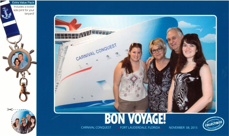 Carnival Boarding Pic Everyone